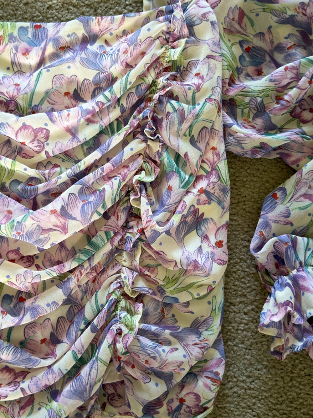 ASTR The Label Tonina Floral Blouse - Picture 4 of 6
